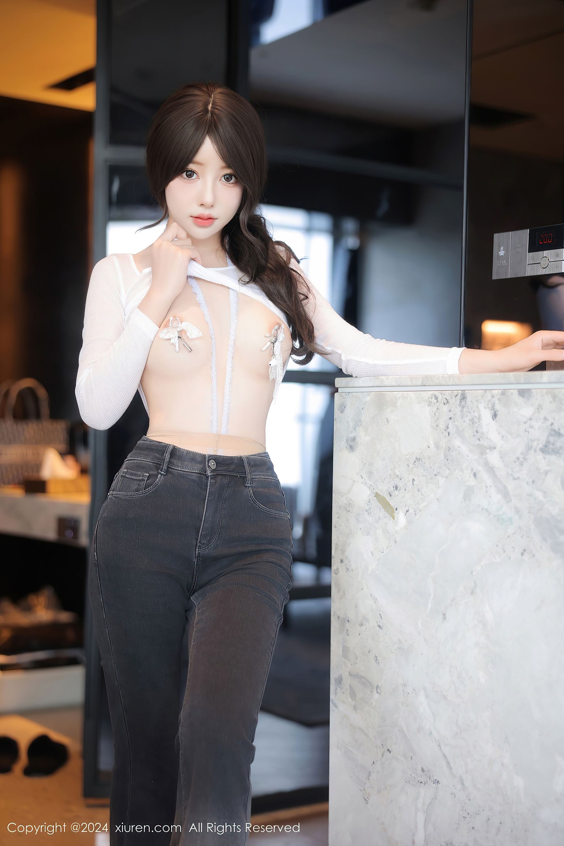 图片[4]-[XiuRen秀人网] No.9524 桃妖夭 美腿丝袜-看套图