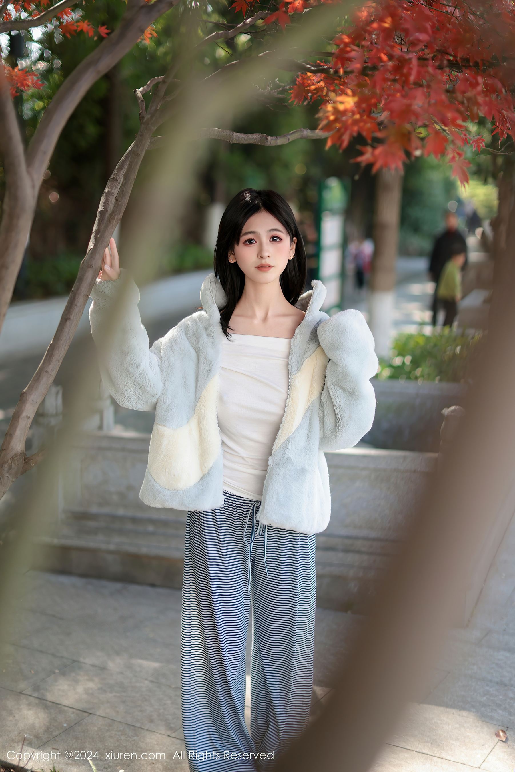 图片[3]-[XiuRen秀人网] No.9605 奶芙乔乔 美腿黑丝-看套图