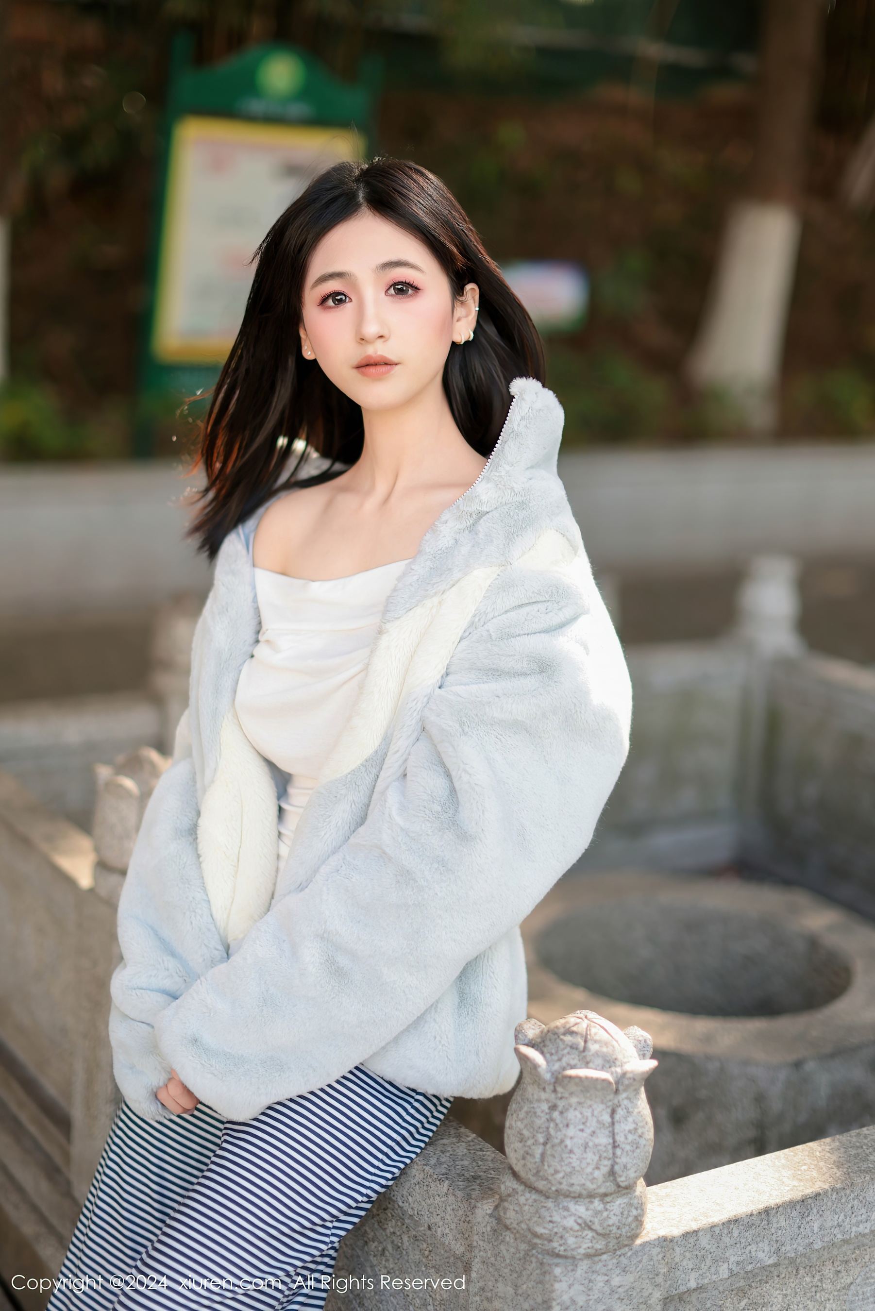 图片[1]-[XiuRen秀人网] No.9605 奶芙乔乔 美腿黑丝-看套图