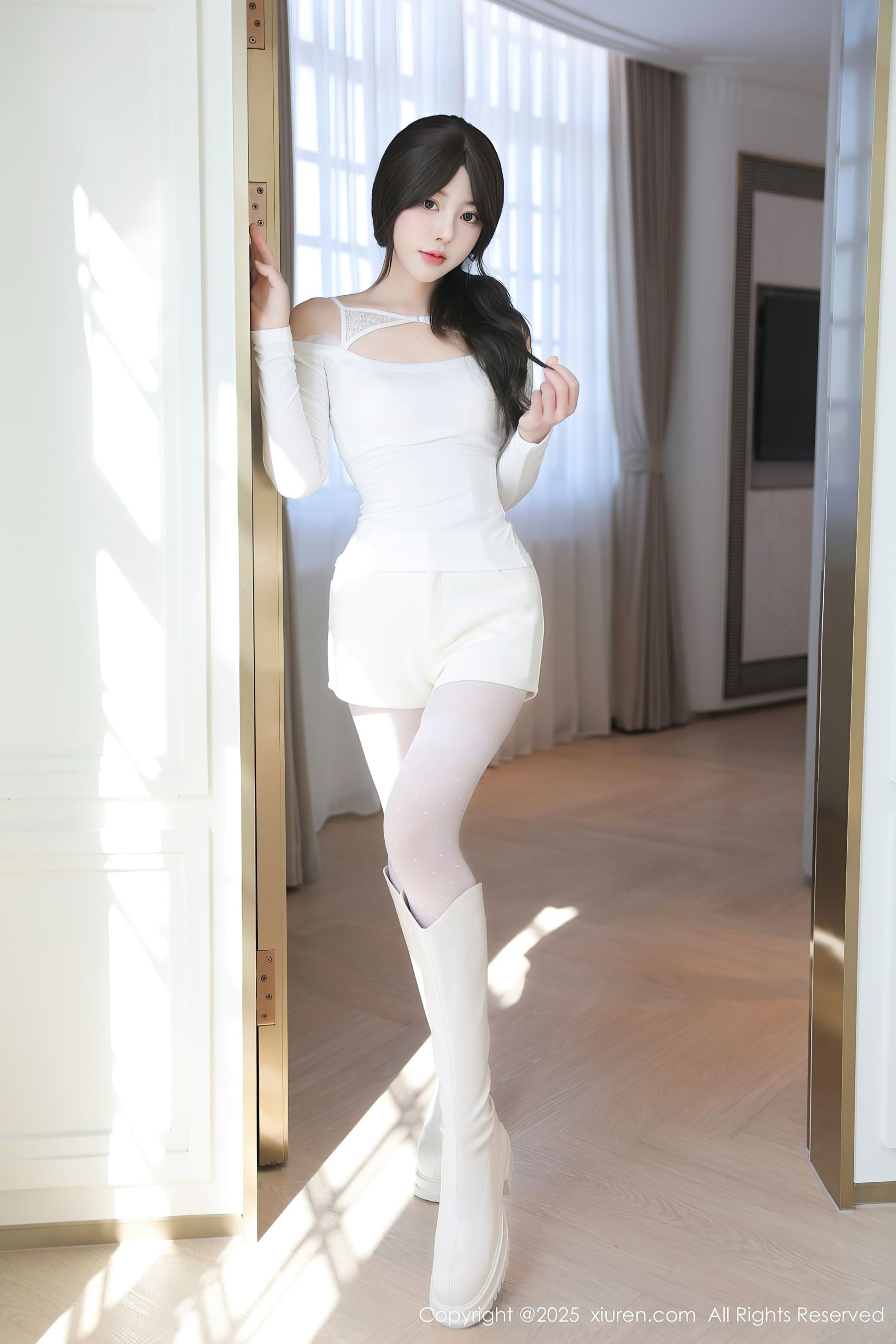 图片[5]-[XiuRen秀人网] No.9887 桃妖夭 黑丝美腿-看套图