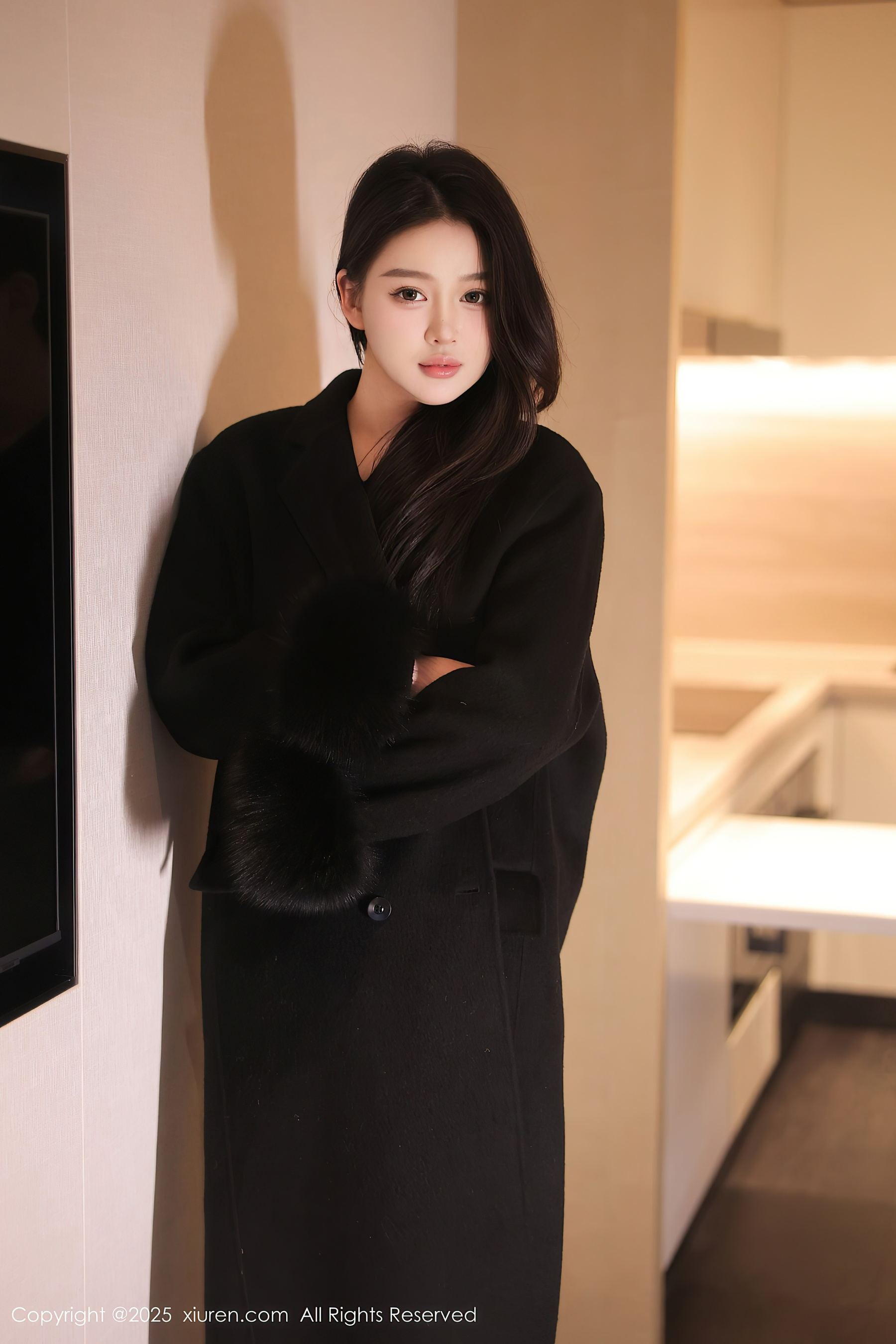 图片[3]-[XiuRen秀人网] No.10050 温妮 黑丝美臀-看套图