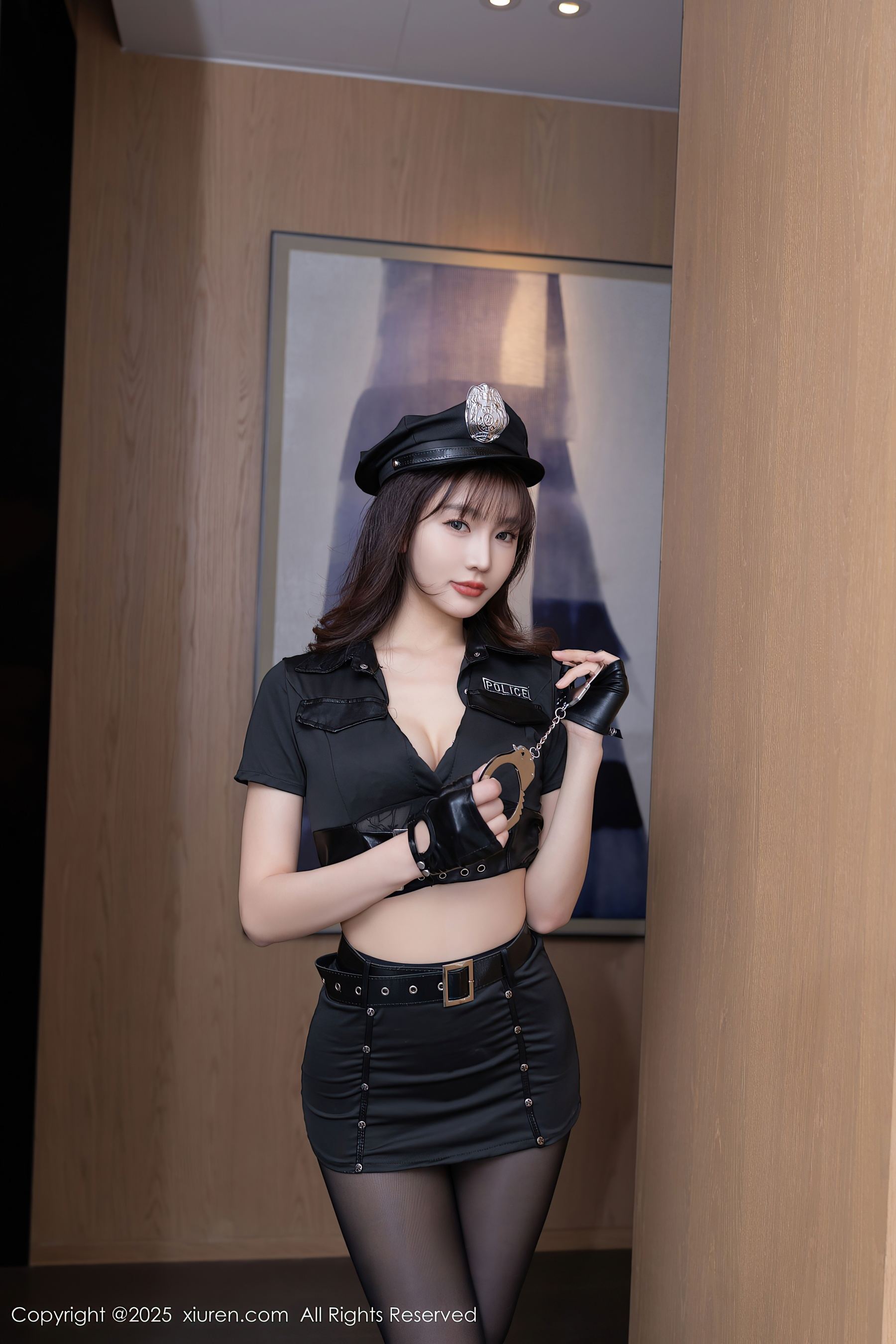 图片[3]-[XiuRen秀人网] No.10081 陆萱萱 魅惑黑丝-看套图