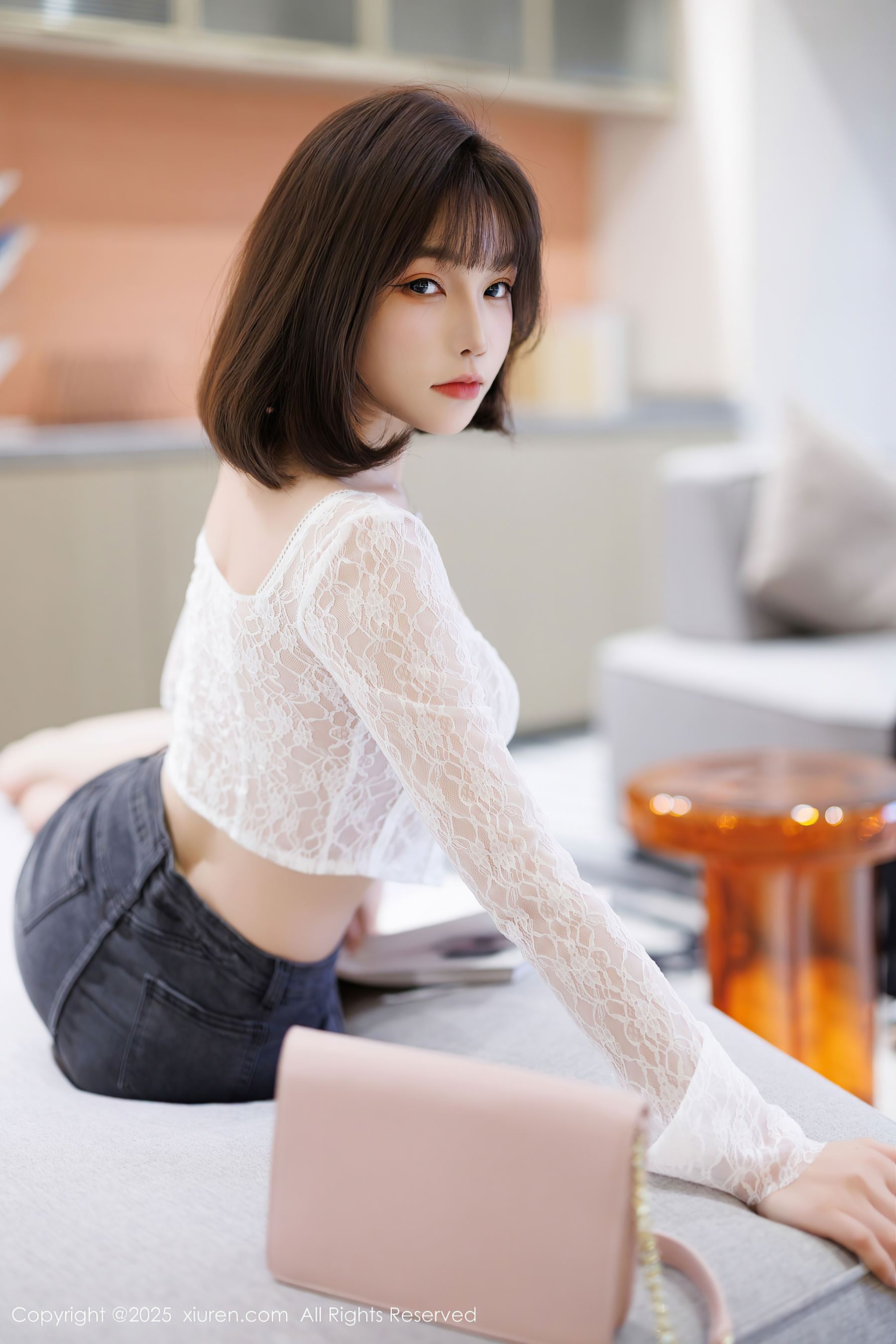 图片[3]-[XiuRen秀人网] No.10113 徐莉芝Booty 诱人白袜-看套图