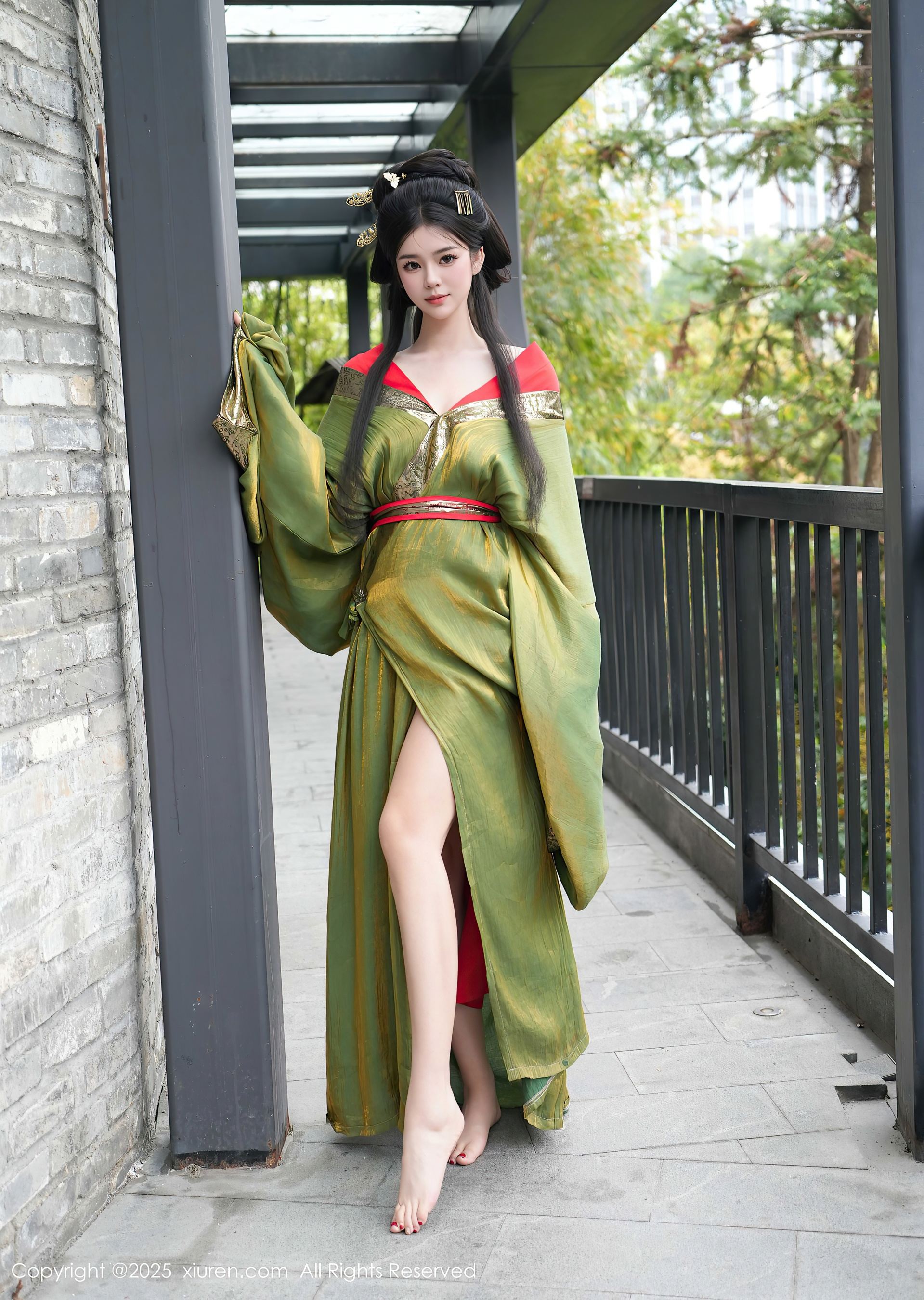 图片[3]-[XiuRen秀人网] No.10126 雪糕CiCi 性感古风-看套图