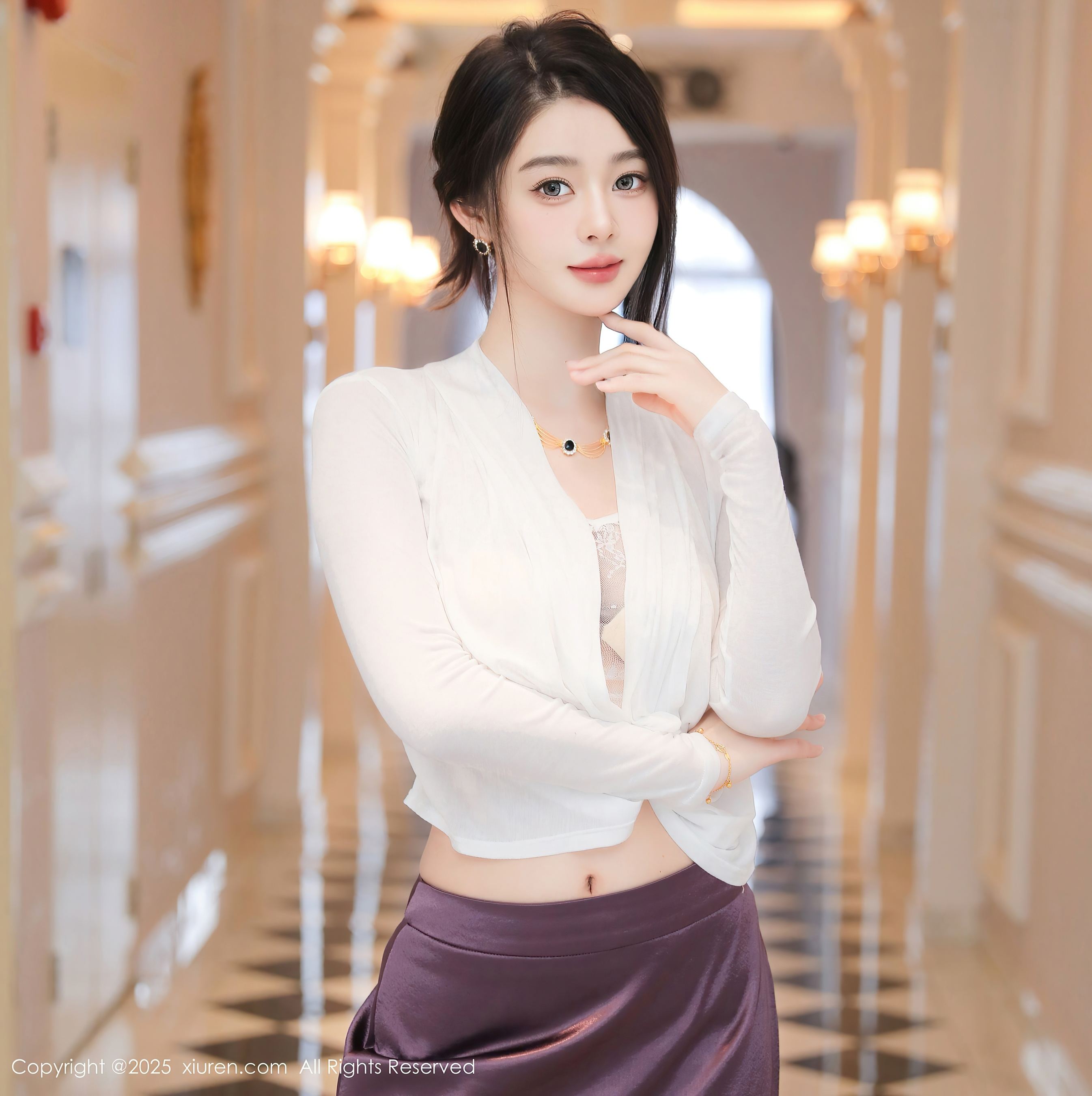 图片[1]-[XiuRen秀人网] No.10201 Candy糖糖 诱人肉丝-看套图