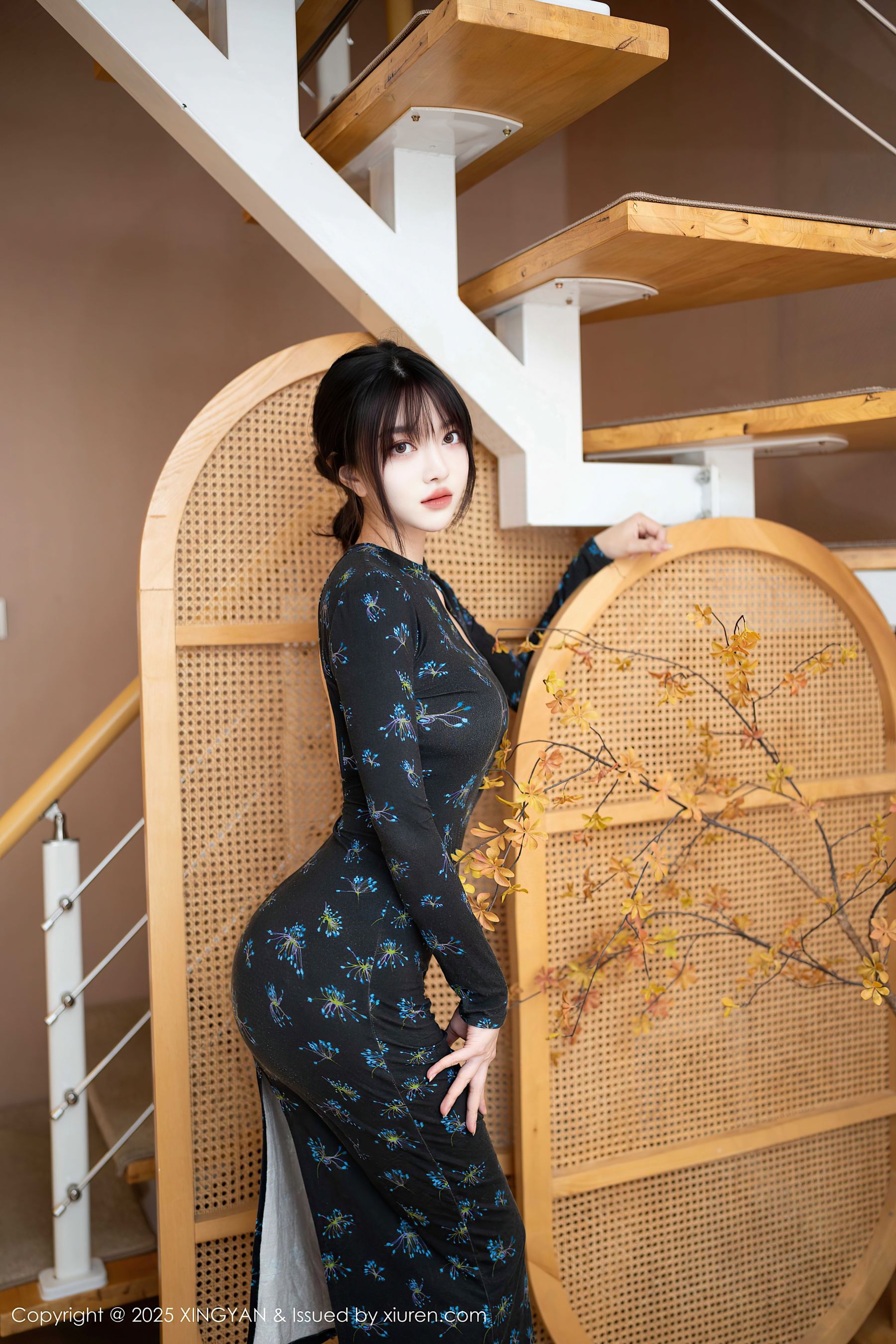 图片[3]-[XINGYAN星颜社] VOL.339 白露lulu 短裙搭配-看套图