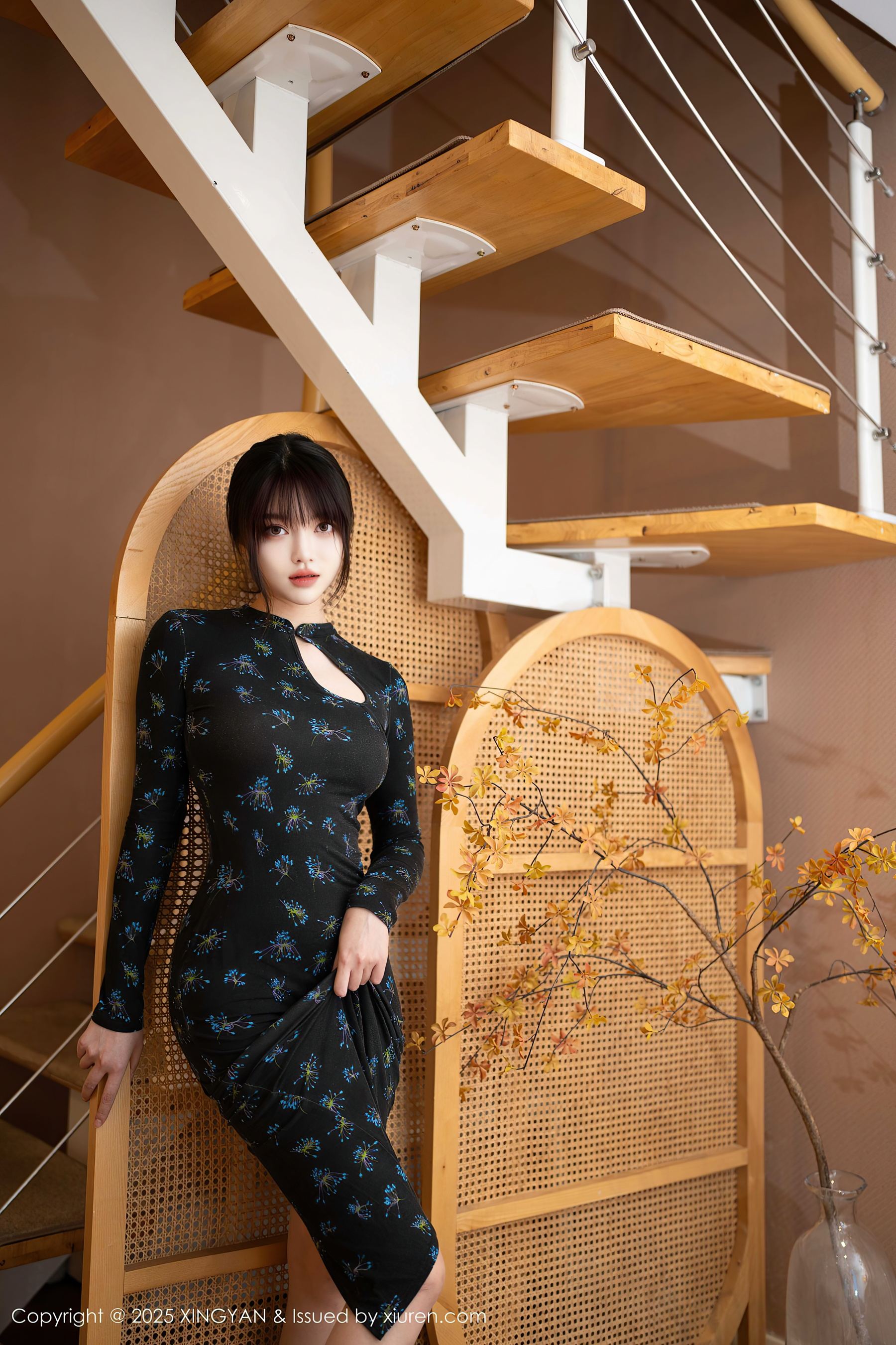 图片[5]-[XINGYAN星颜社] VOL.339 白露lulu 短裙搭配-看套图