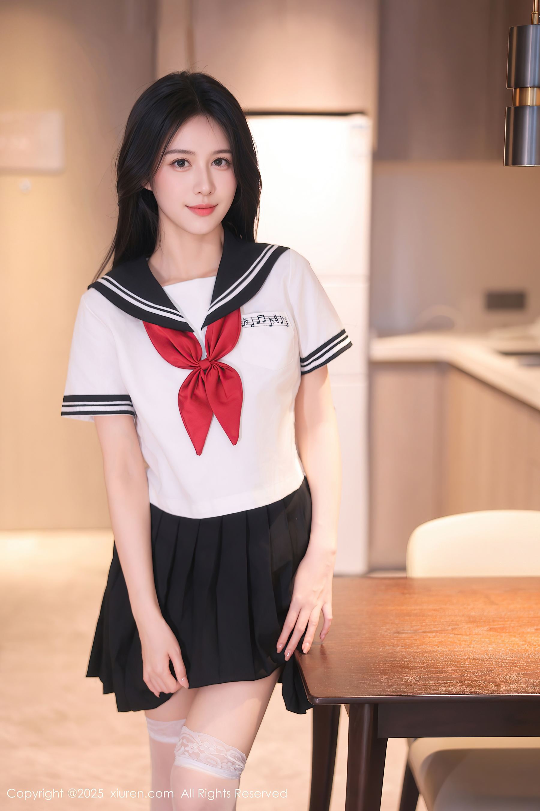 图片[4]-[XiuRen秀人网] No.10234 shelly诗莉吖 白色丝袜-看套图