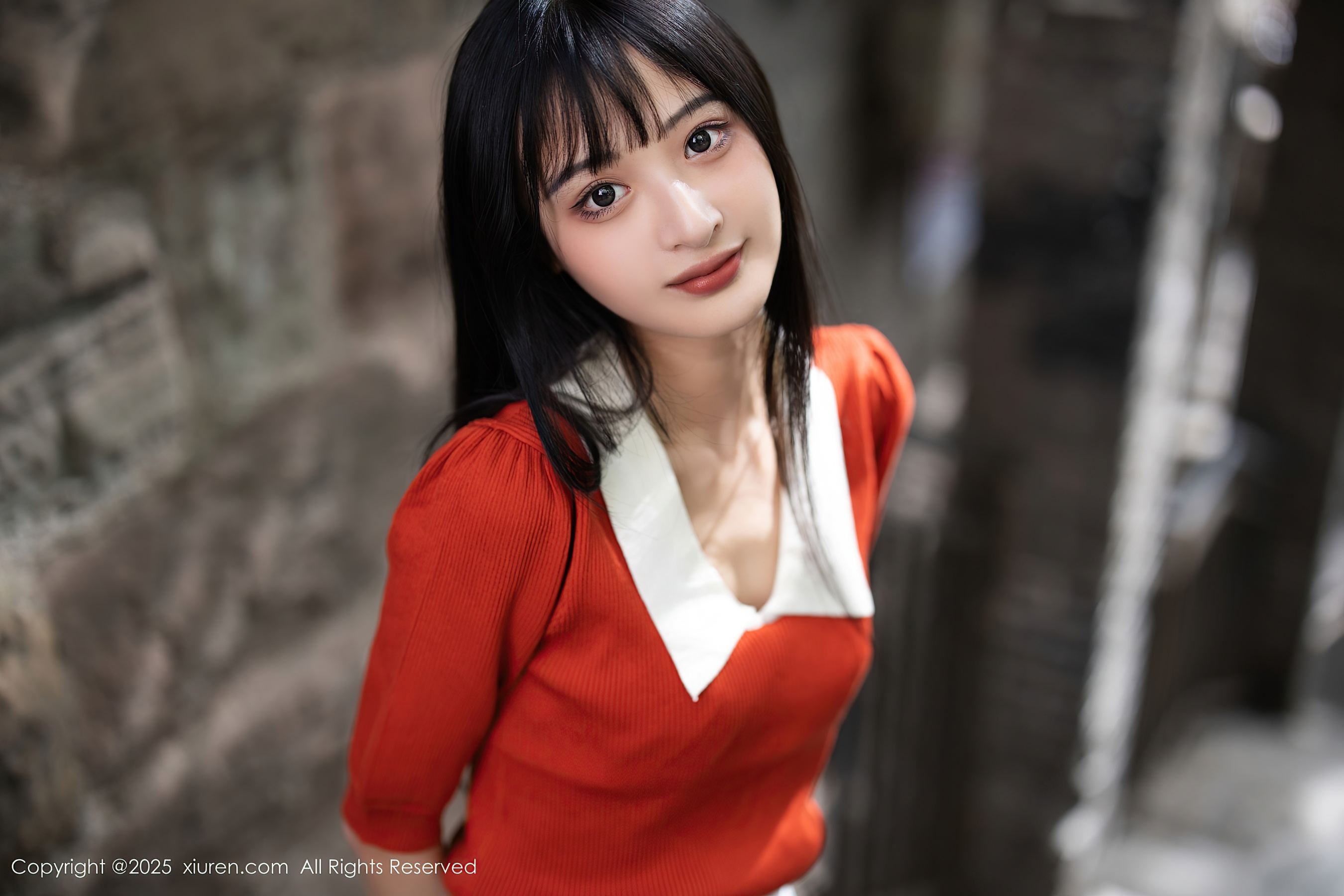 图片[1]-[XiuRen秀人网] No.10247 茂木希子 橙色T恤-看套图