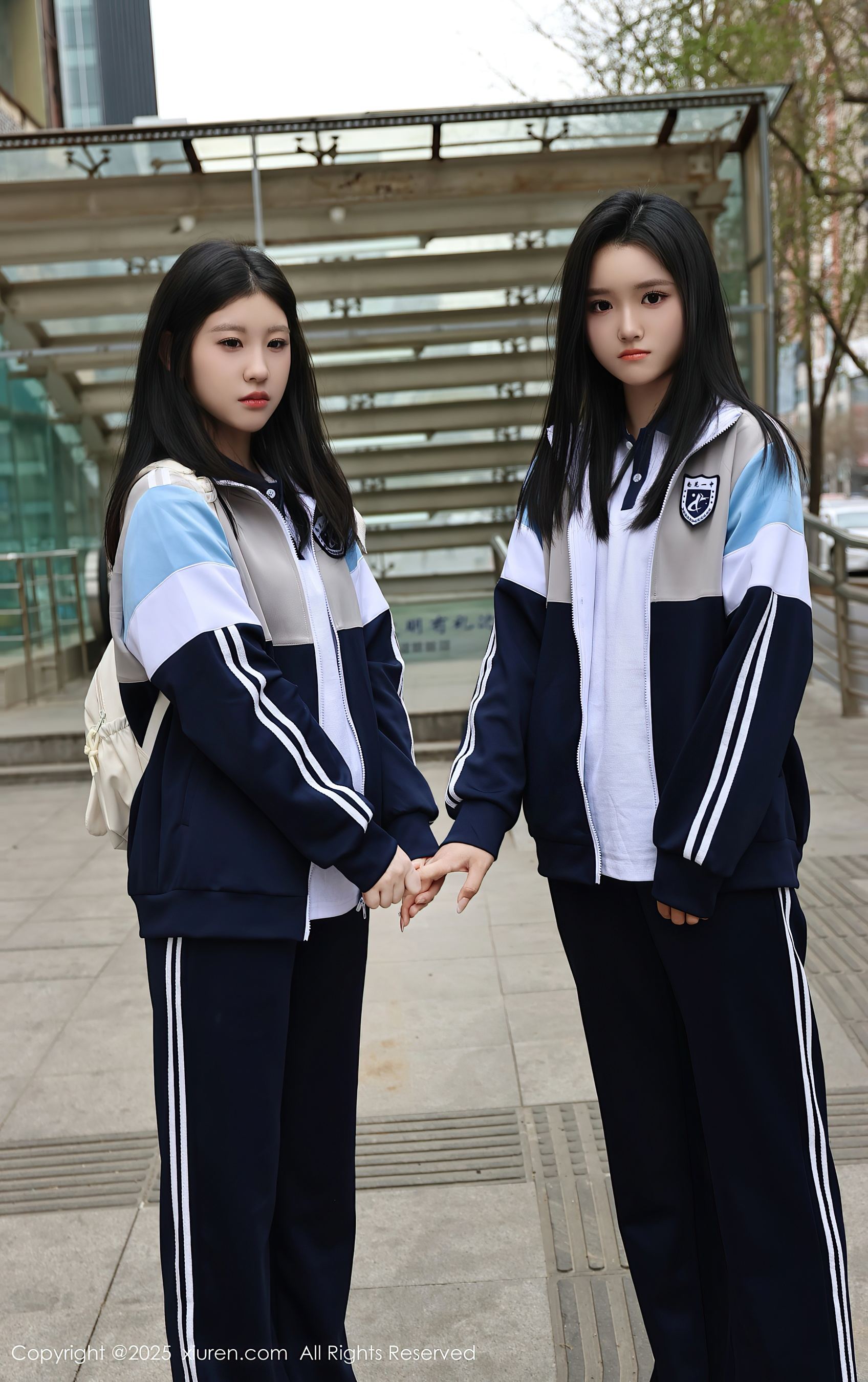 图片[1]-[XiuRen秀人网] No.10288 小芭乐 蓝色校服-看套图