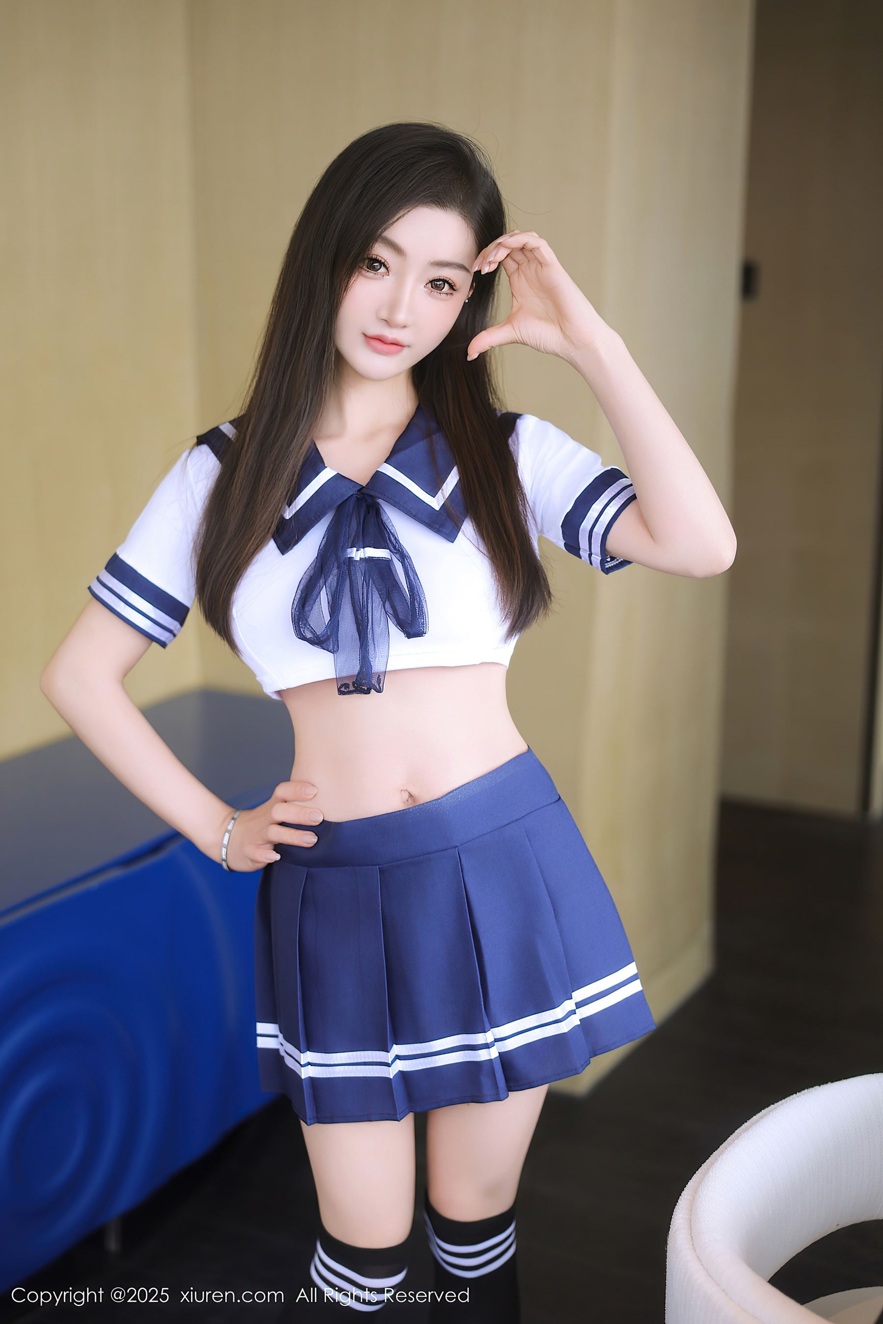 图片[5]-[XiuRen秀人网] No.10298 Annie_baby JK制服-看套图