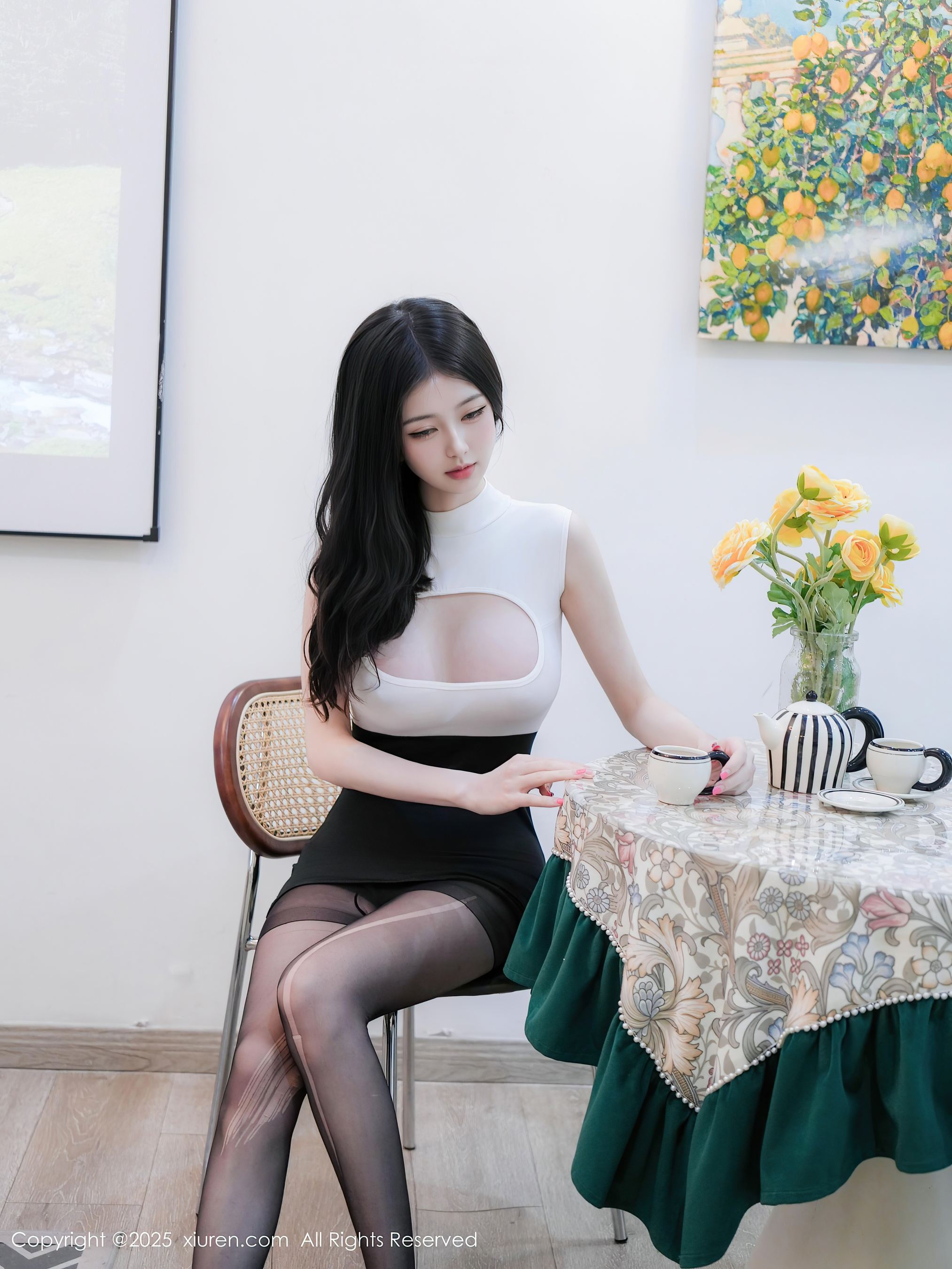 图片[1]-[XiuRen秀人网] No.10340 白小蝶 诱人线条-看套图