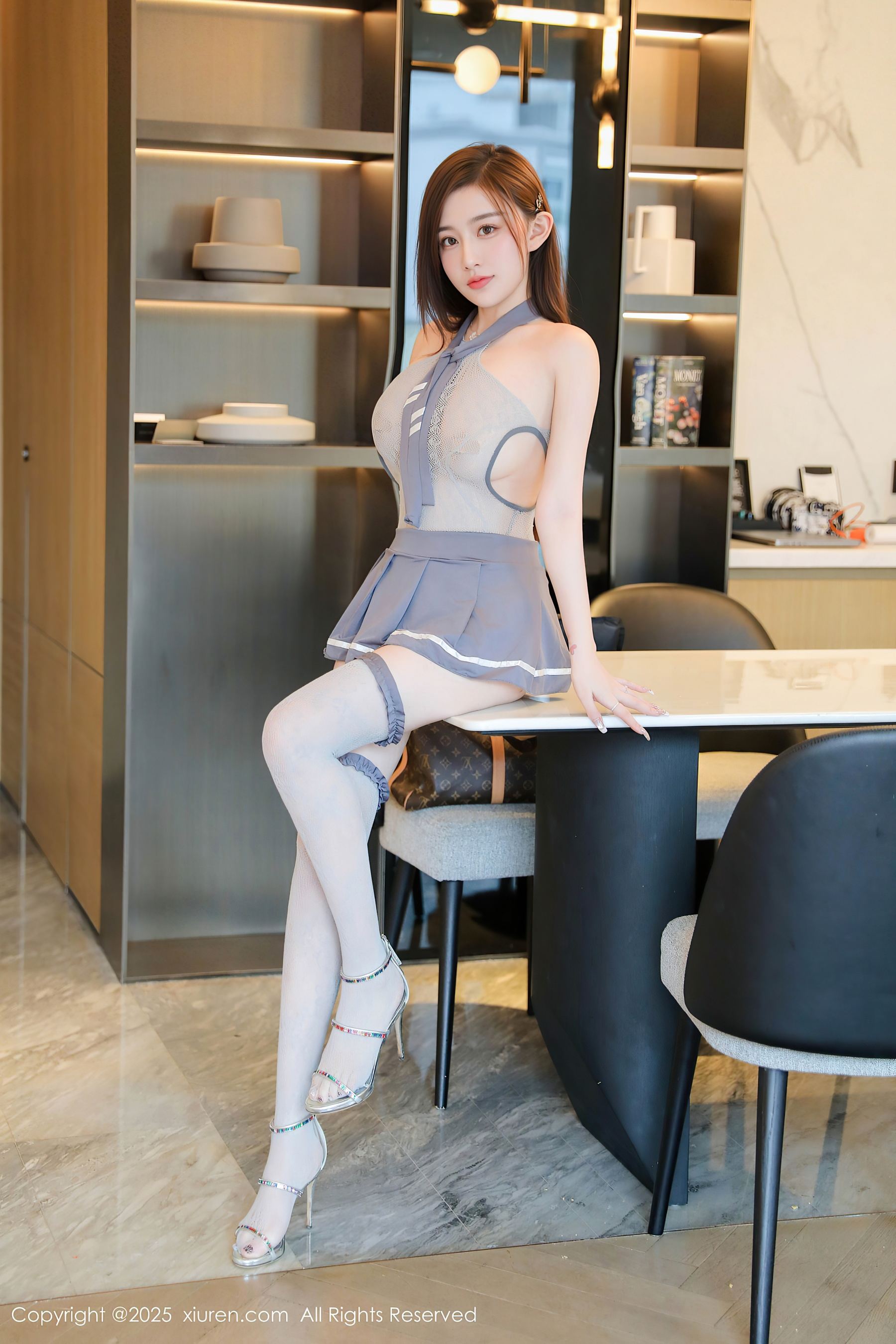 图片[5]-[XiuRen秀人网] No.10375 奶油猫呀 情趣服饰-看套图