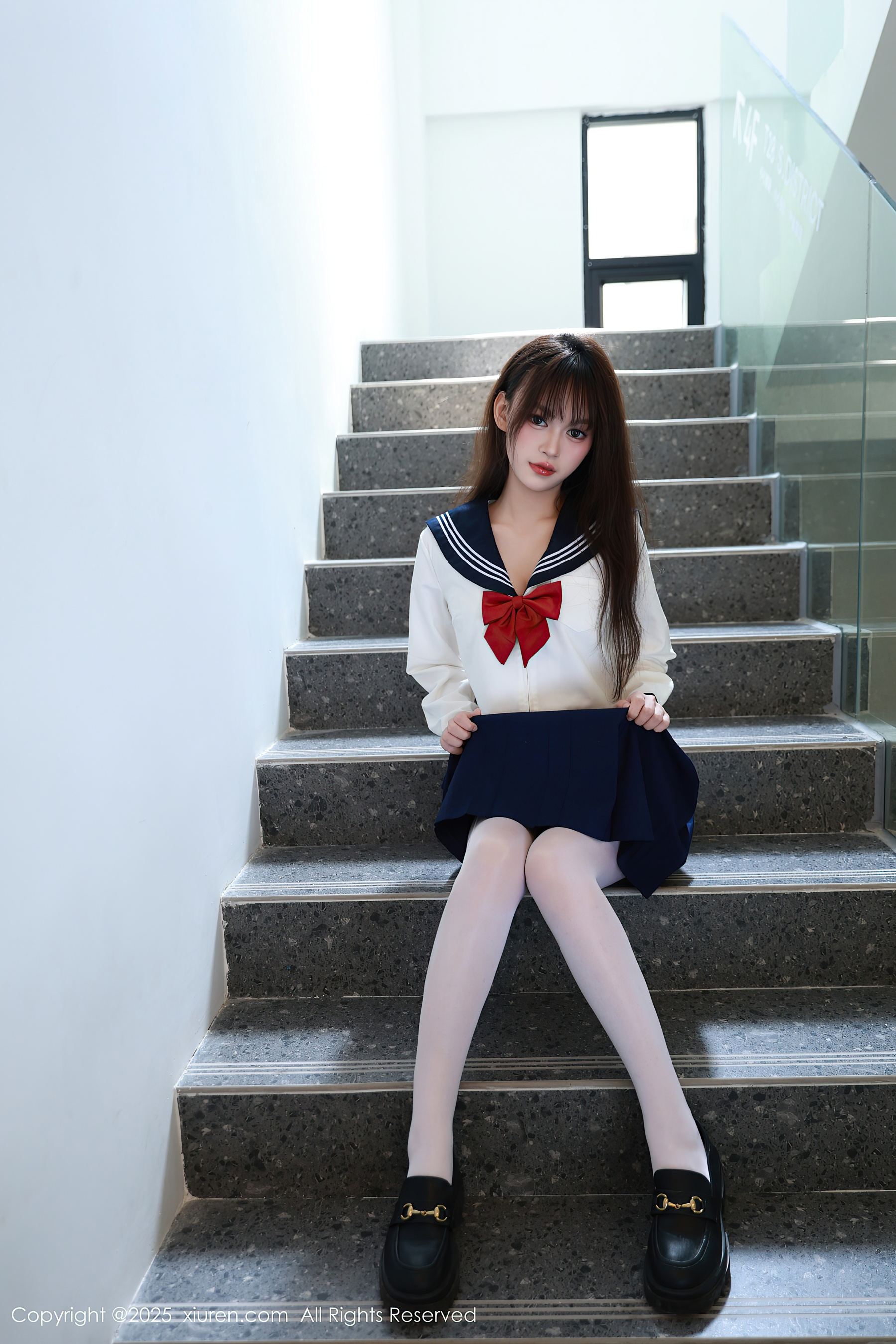 图片[3]-[XiuRen秀人网] No.10458 糯咪 JK制服-看套图