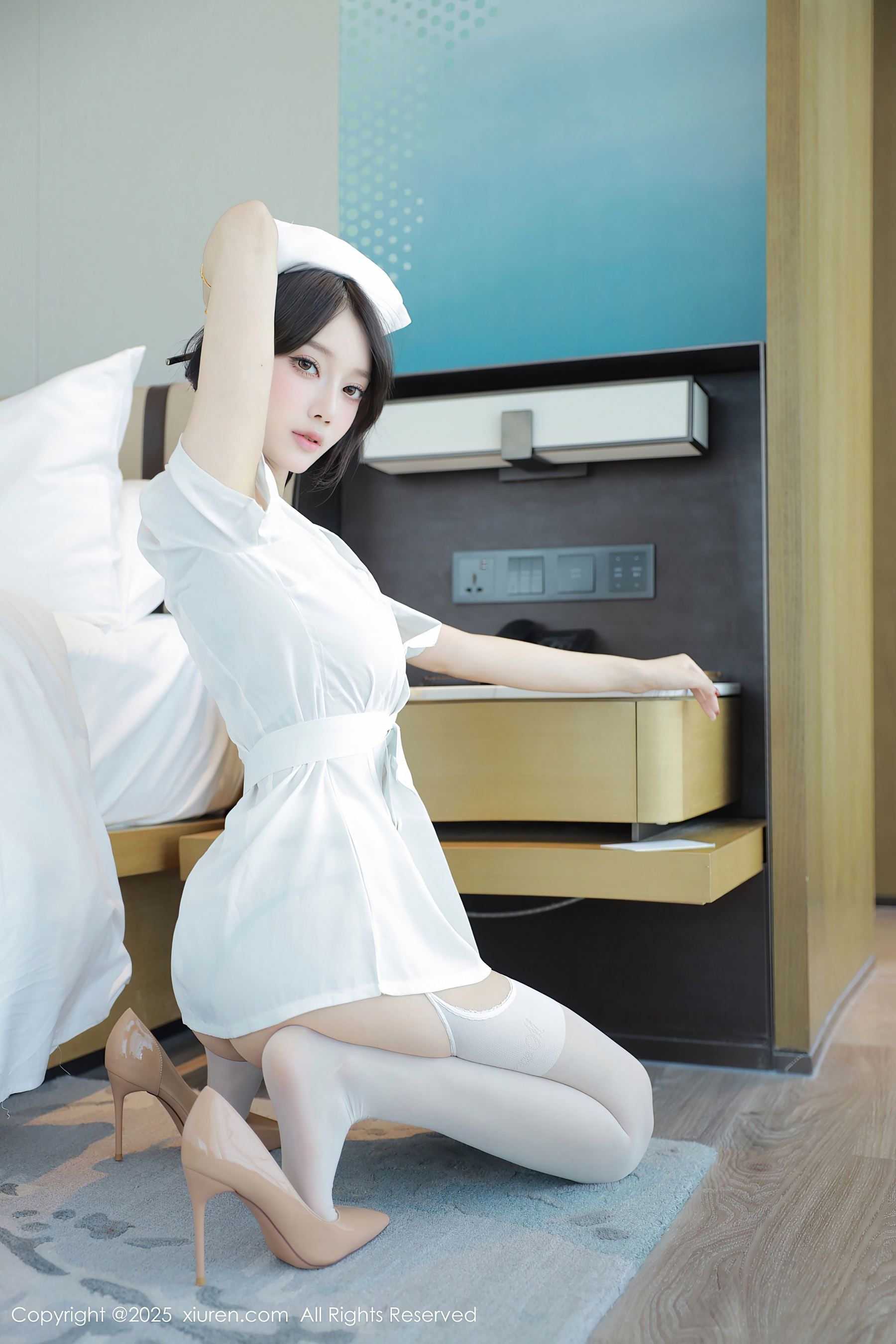 图片[1]-[XiuRen秀人网] No.10507 玥儿玥er 白色护士-看套图