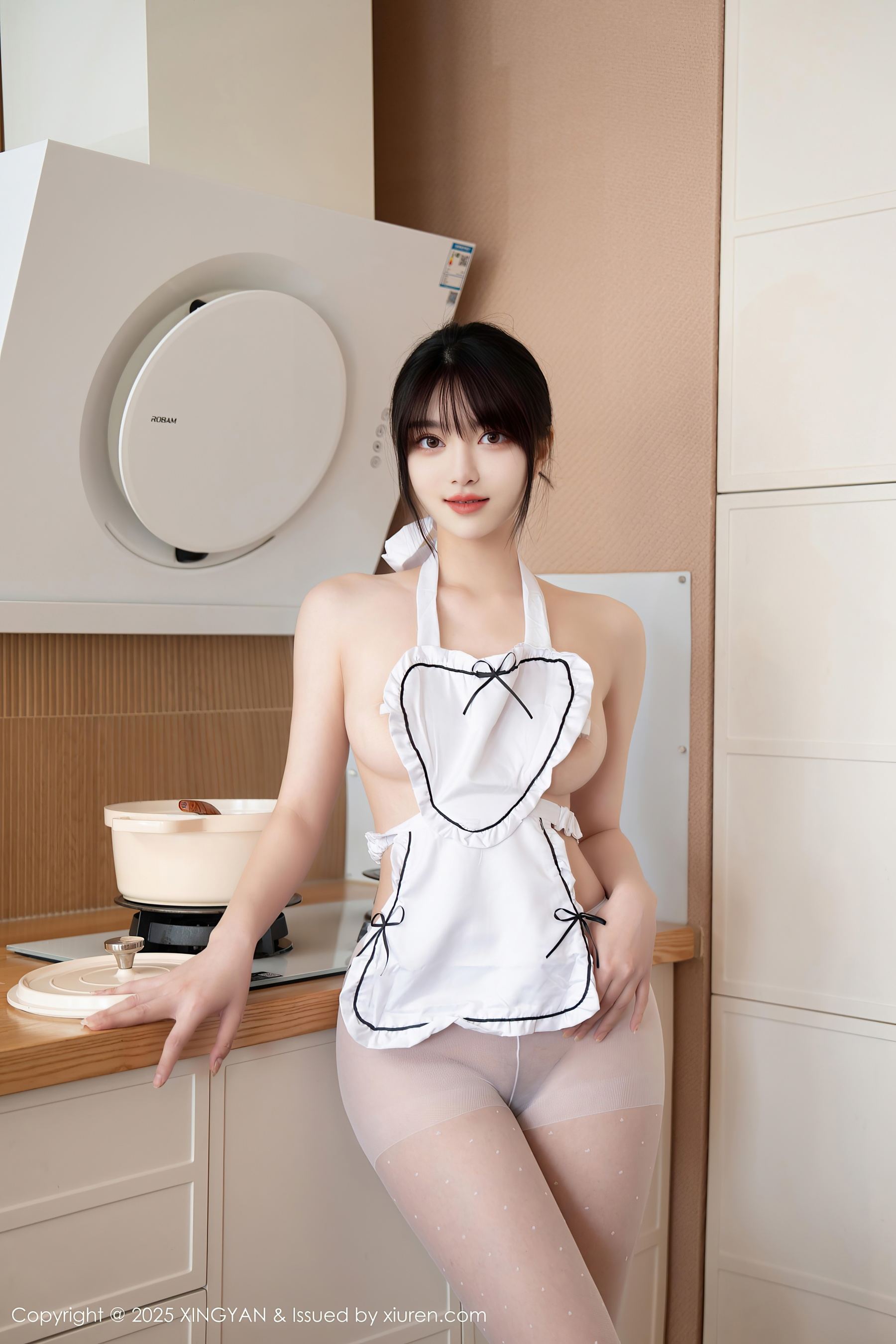 [XINGYAN星颜社] VOL.342 白露lulu 白色围裙-看套图