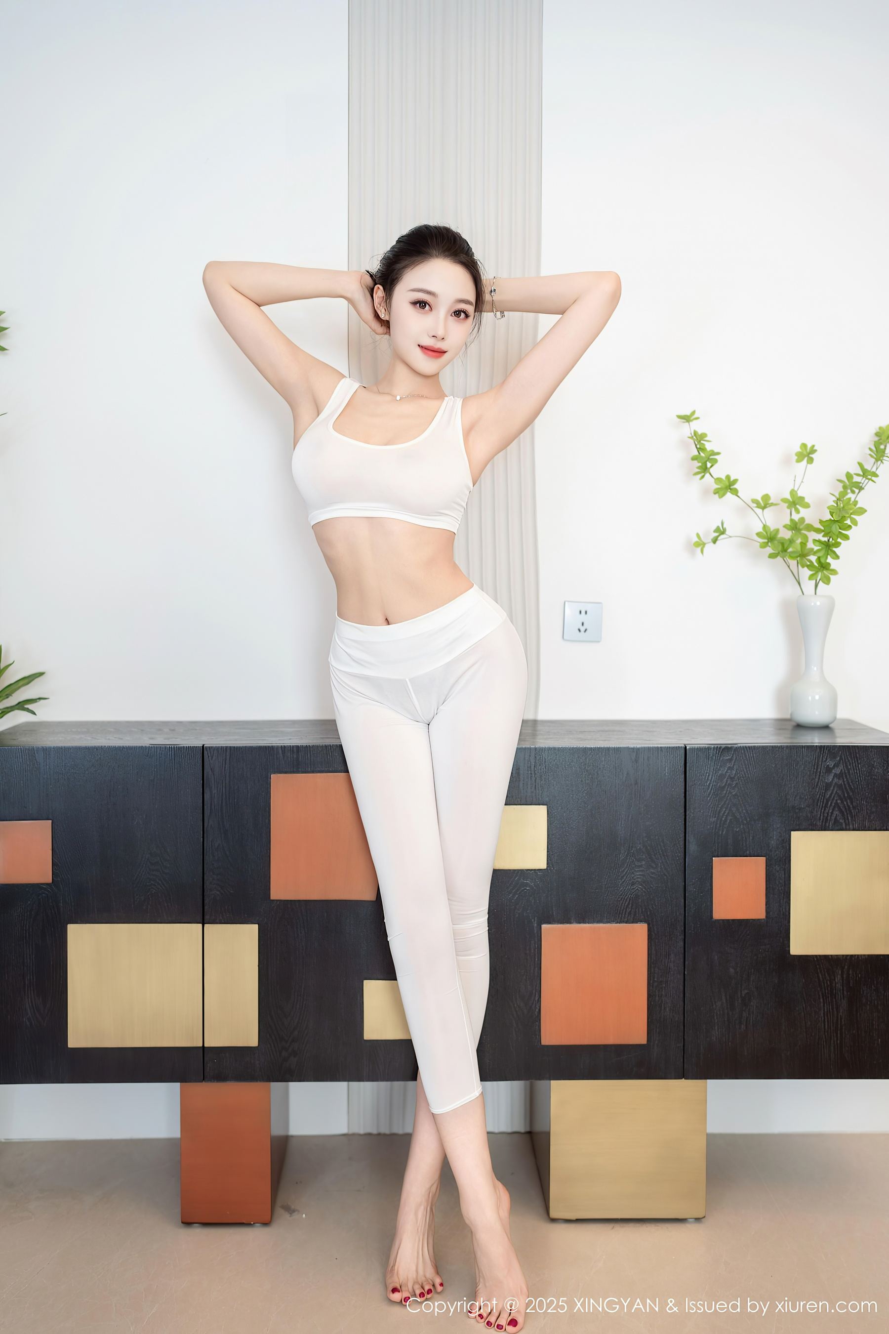 [XINGYAN星颜社] VOL.346 清妙 白色运动服-看套图