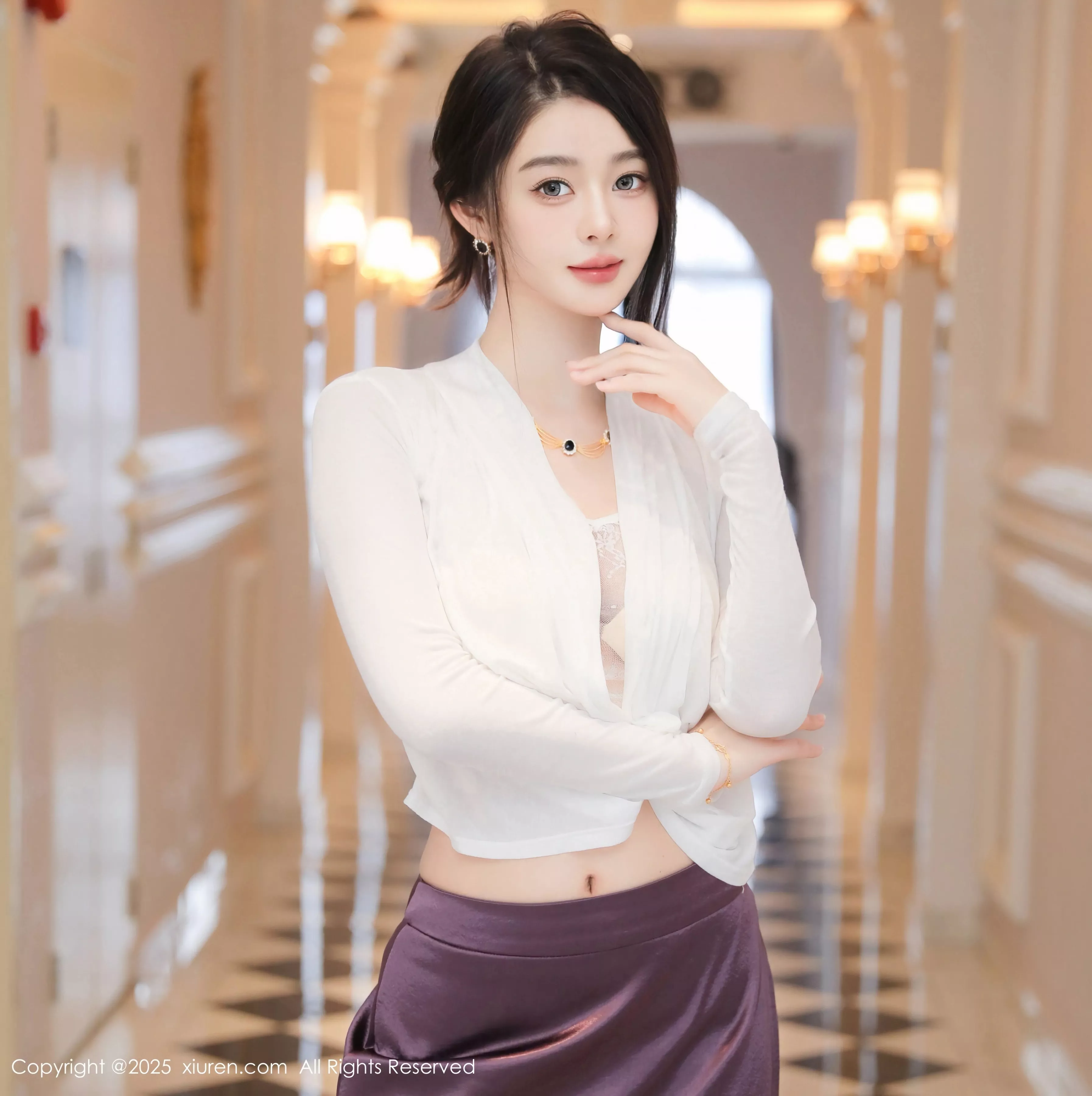 [XiuRen秀人网]No.10201_模特Candy糖糖白上衣配紫色长裙露肉丝吊袜秀丰腴身材诱惑写真75PXiuren秀人写真高清美女套图写真下载-看套图推荐论坛Xiuren秀人写真高清美女套图写真下载-看套图免费套图Xiuren秀人写真高清美女套图写真下载-看套图看套图