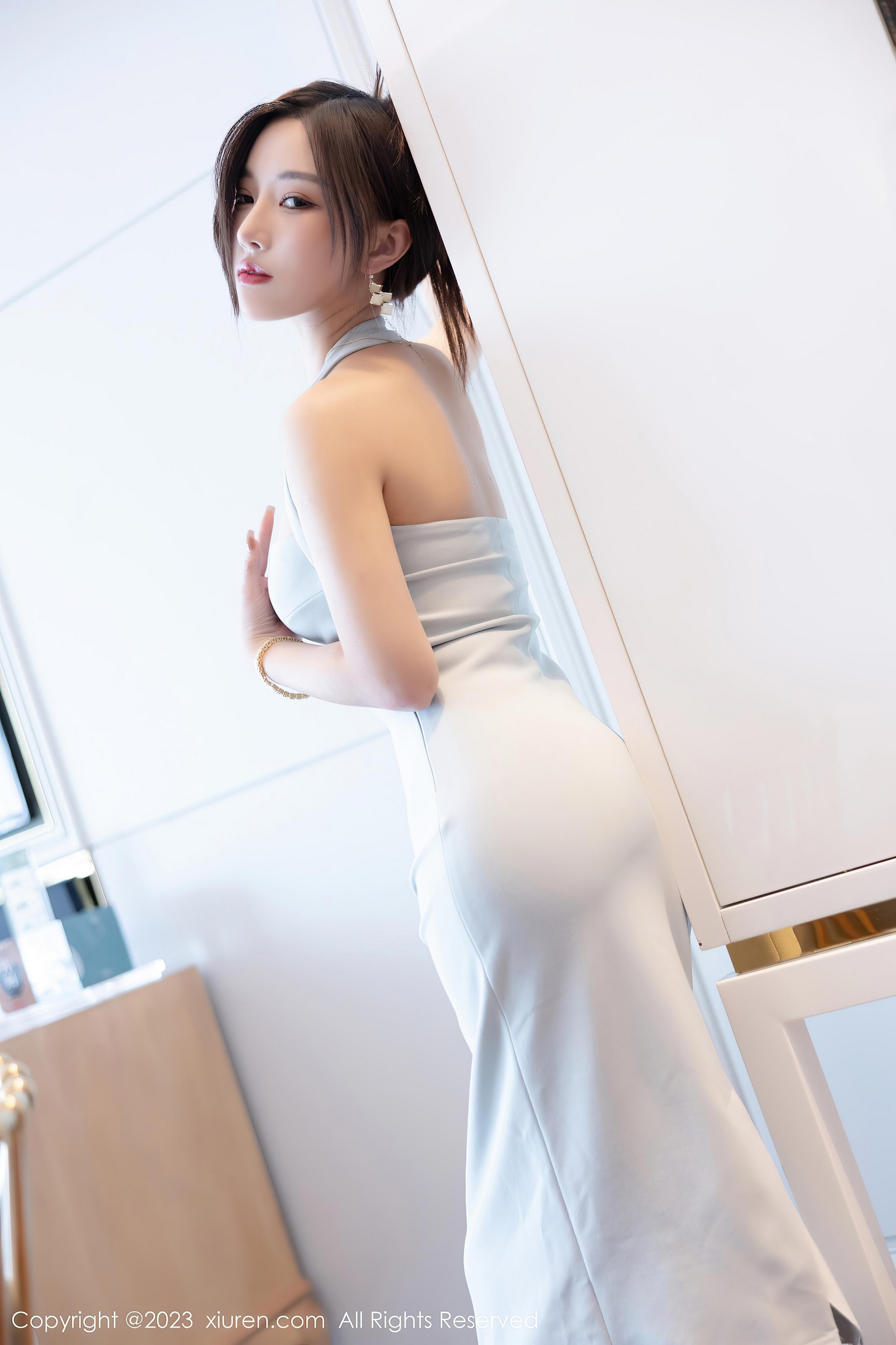 [XiuRen秀人网]2023.04.26 NO.6642 妙可可Cheese 灰色修身礼服裙与白色情趣内衣加肉丝美腿性感私房写真集Xiuren秀人写真高清美女套图写真下载-看套图秀人网论坛Xiuren秀人写真高清美女套图写真下载-看套图免费套图Xiuren秀人写真高清美女套图写真下载-看套图看套图
